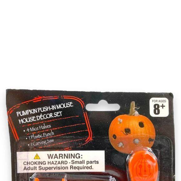 23-PACK LOT Push-In Mouse Mice Pumpkin Decorating Sets Jack-O-Lantern Halloween - Picture 11 of 14